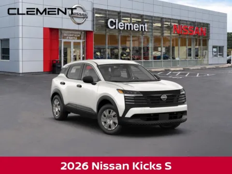 Another view of 2026 Nissan Kicks S for sale in Mansfield, OH at Clement Nissan of Mansfield