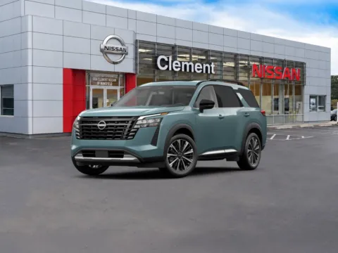 Green 2026 Nissan Pathfinder Platinum for sale in Mansfield, OH
