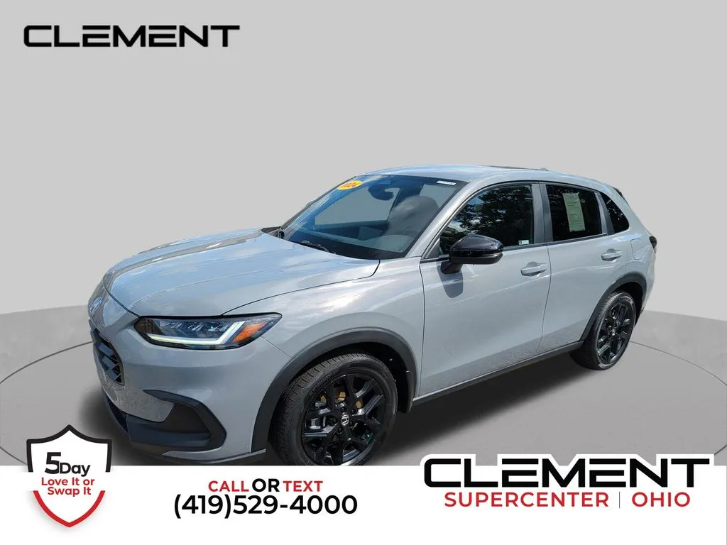 Gray 2024 Honda HR-V Sport for sale in Mansfield, OH