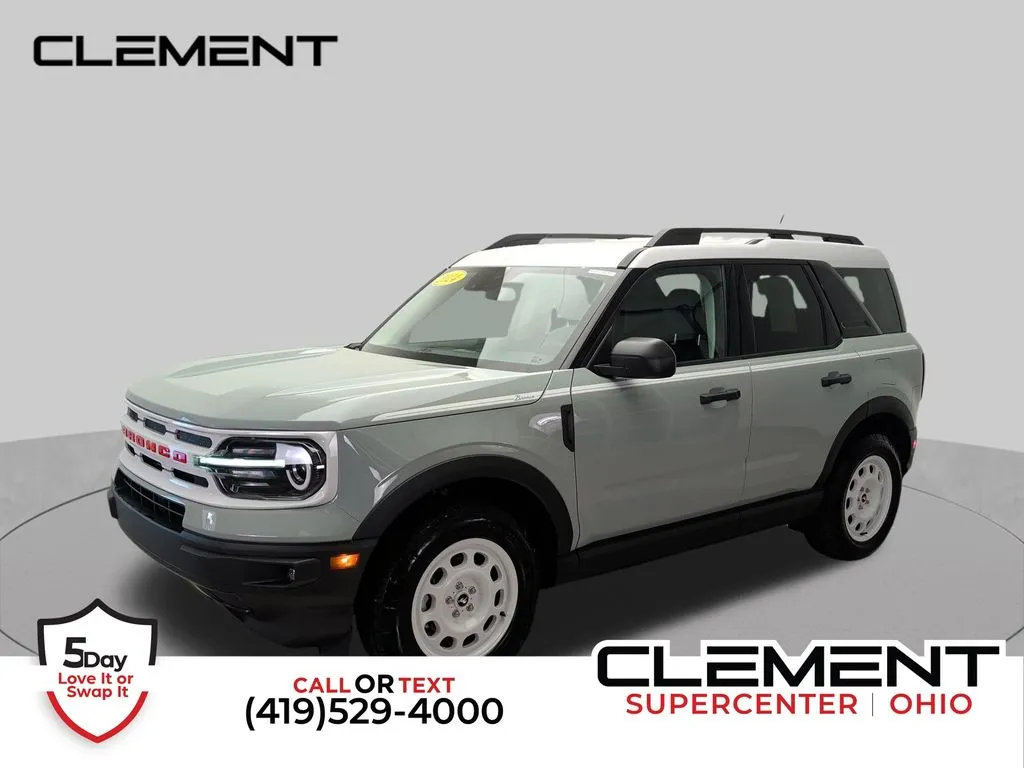 Gray 2024 Ford Bronco Sport Heritage for sale in Mansfield, OH