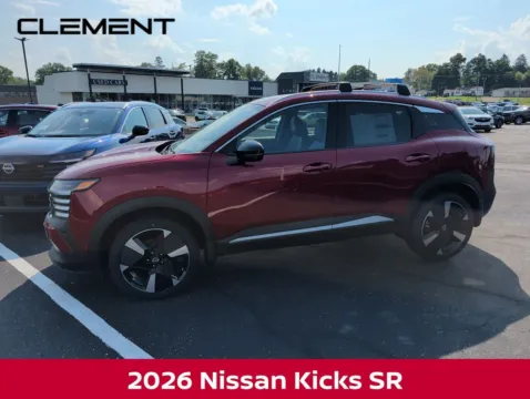 Another view of 2026 Nissan Kicks SR for sale in Mansfield, OH at Clement Nissan of Mansfield