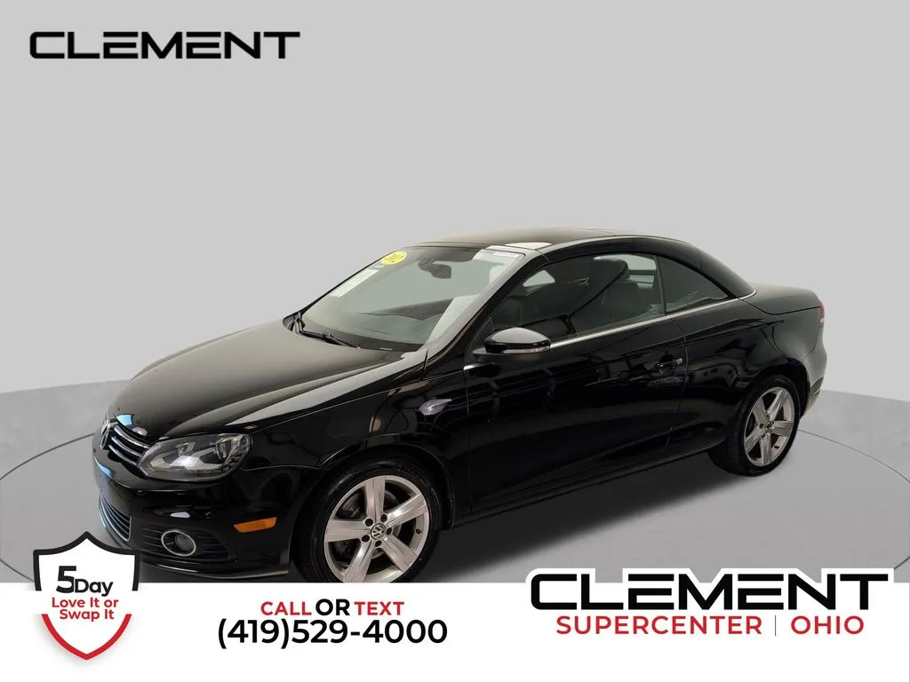 Black 2012 Volkswagen Eos Lux for sale in Mansfield, OH