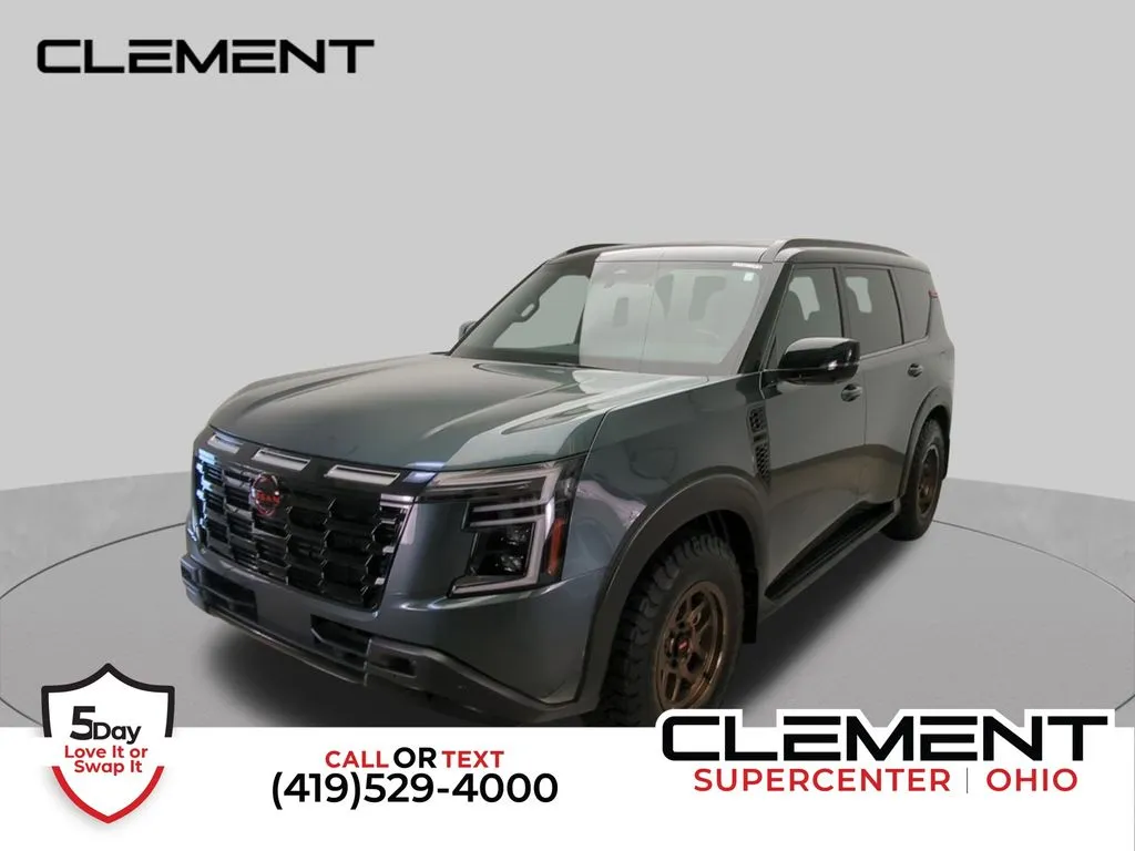 Black 2025 Nissan Armada PRO-4X for sale in Mansfield, OH