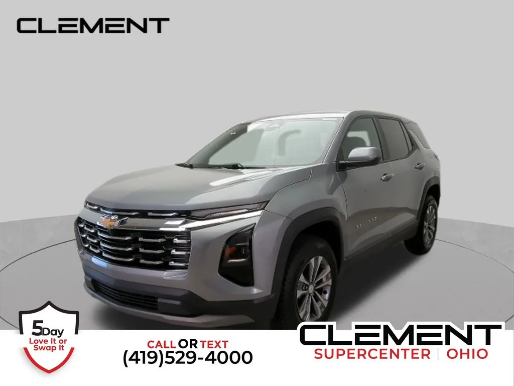 Gray 2025 Chevrolet Equinox LT for sale in Mansfield, OH