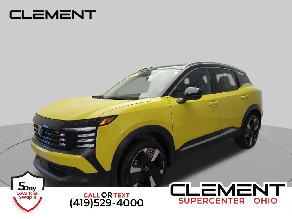 Yellow 2025 Nissan Kicks SR for sale in Mansfield, OH