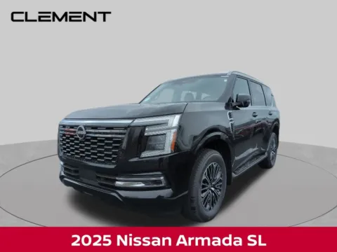 Photos of 2025 Nissan Armada SL for sale in Mansfield, OH at Clement Nissan of Mansfield