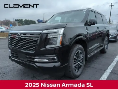 Photos of 2025 Nissan Armada SL for sale in Mansfield, OH at Clement Nissan of Mansfield