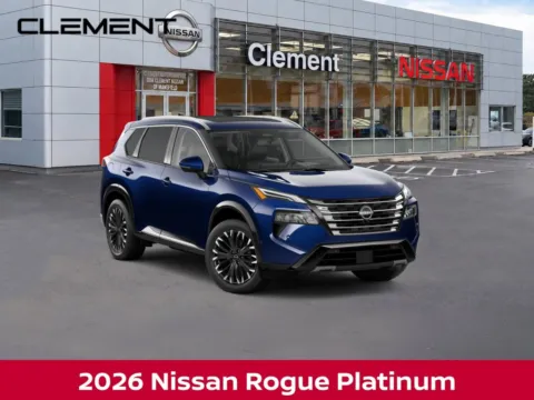 Another view of 2026 Nissan Rogue Platinum for sale in Mansfield, OH at Clement Nissan of Mansfield