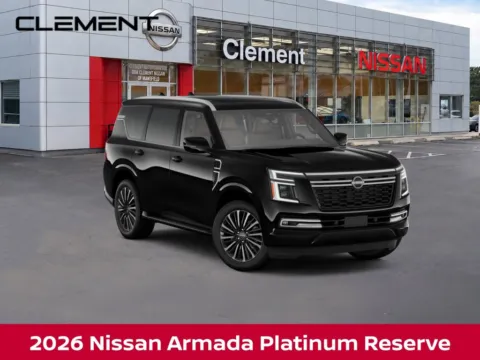 Another view of 2026 Nissan Armada Platinum Reserve for sale in Mansfield, OH at Clement Nissan of Mansfield