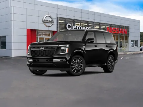 Black 2026 Nissan Armada Platinum Reserve for sale in Mansfield, OH
