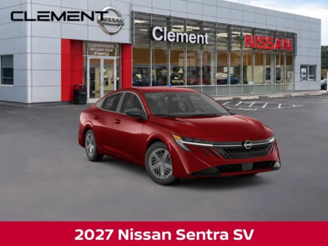 Another view of 2027 Nissan Sentra SV for sale in Mansfield, OH at Clement Nissan of Mansfield