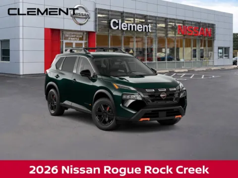 Another view of 2026 Nissan Rogue Rock Creek for sale in Mansfield, OH at Clement Nissan of Mansfield