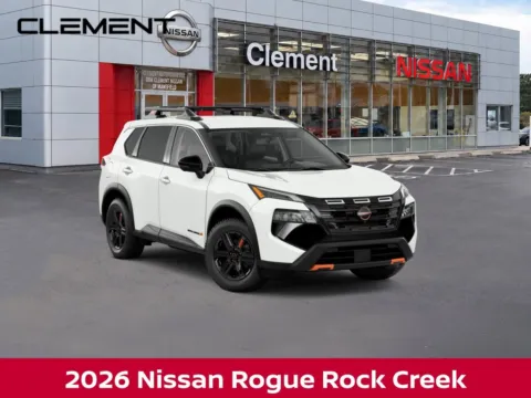Another view of 2026 Nissan Rogue Rock Creek for sale in Mansfield, OH at Clement Nissan of Mansfield