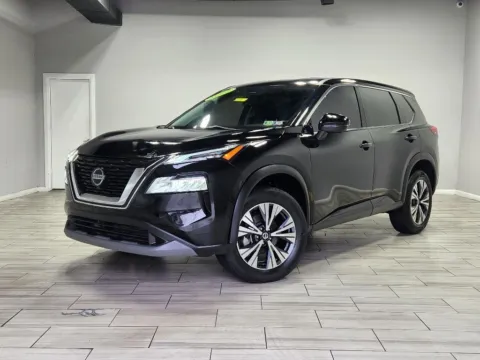 Black 2021 Nissan Rogue SV Intelligent AWD for sale in Philadelphia, PA