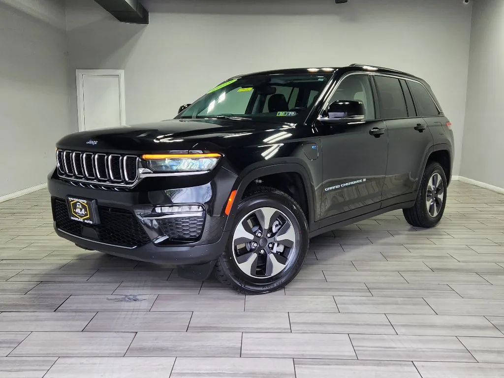 Black 2023 Jeep Grand Cherokee 4xe for sale in Philadelphia, PA