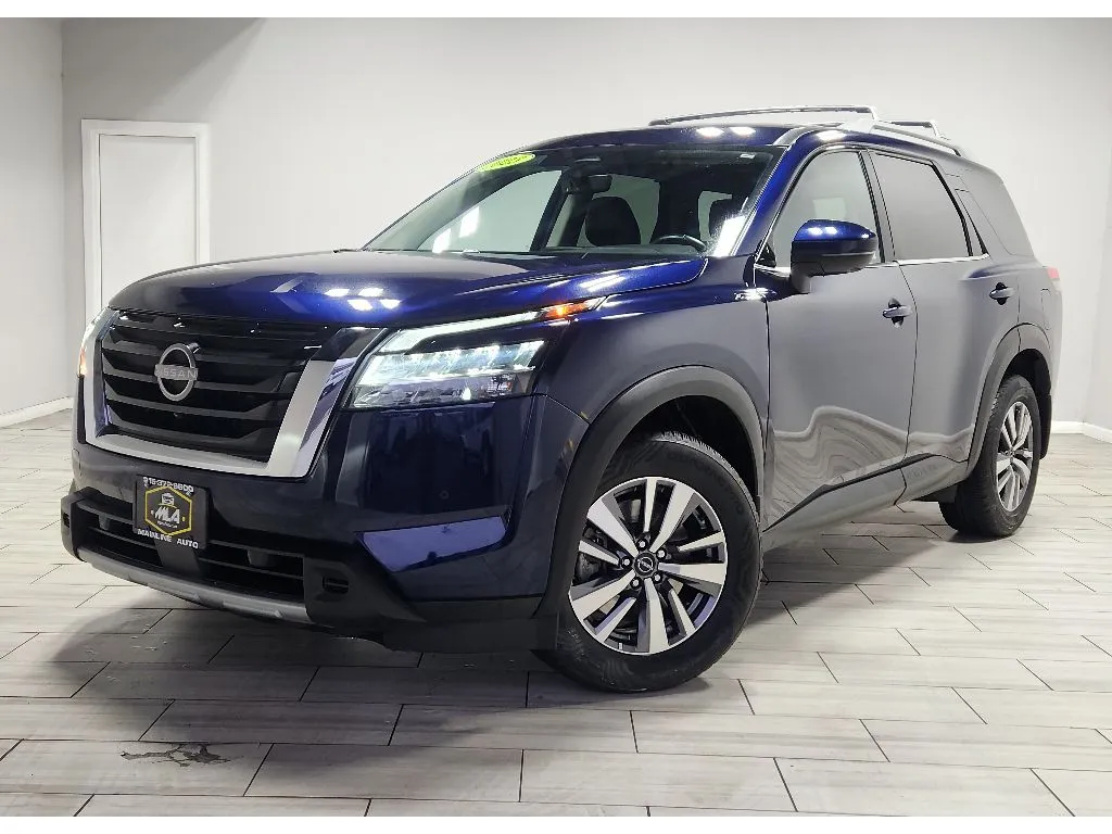 Blue 2023 Nissan Pathfinder SL for sale in Philadelphia, PA