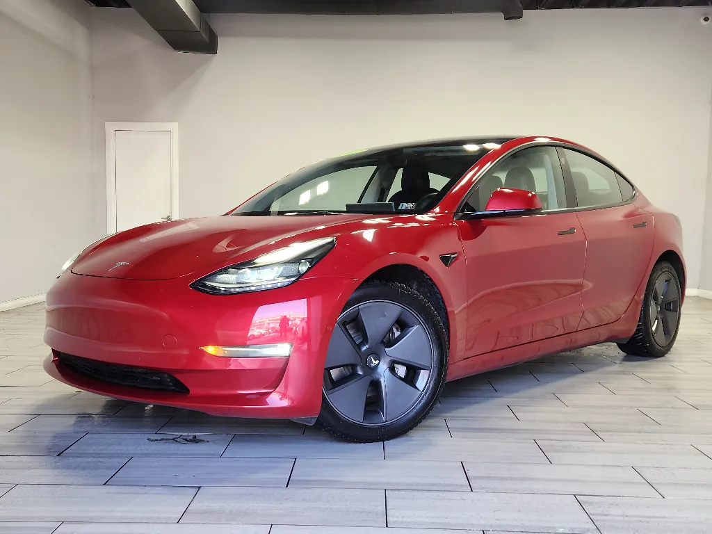 Red 2022 Tesla Model 3 Long Range for sale in Philadelphia, PA