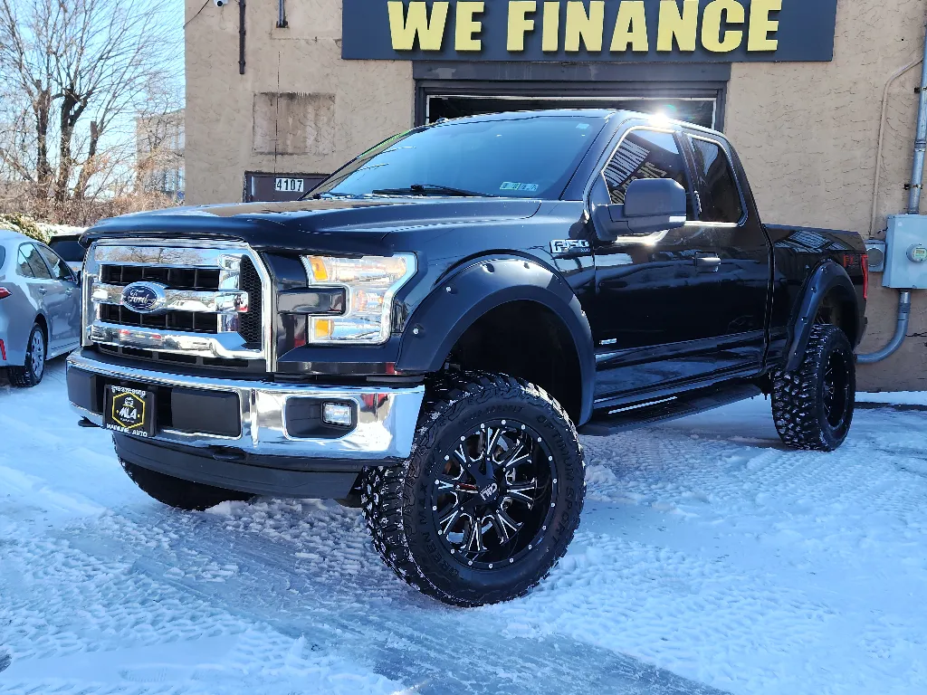 Black 2015 Ford F-150 XLT for sale in Philadelphia, PA