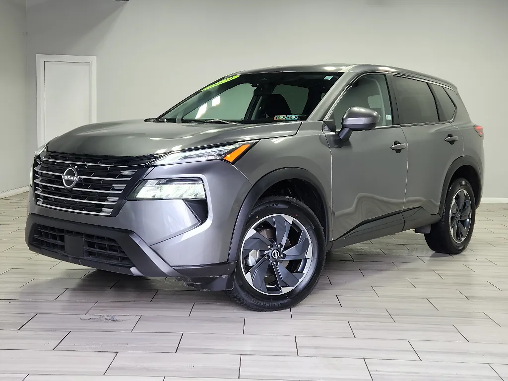 Gray 2024 Nissan Rogue SV for sale in Philadelphia, PA