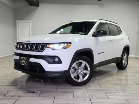 White 2024 Jeep Compass Latitude for sale in Philadelphia, PA