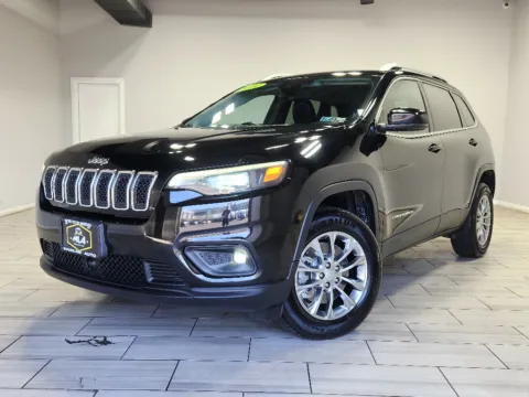 Black 2021 Jeep Cherokee Latitude Plus for sale in Philadelphia, PA