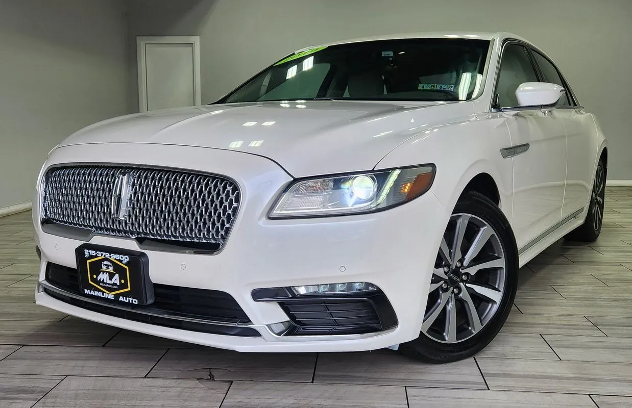 White 2019 Lincoln Continental Standard for sale in Philadelphia, PA