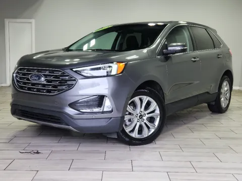Gray 2024 Ford Edge Titanium for sale in Philadelphia, PA