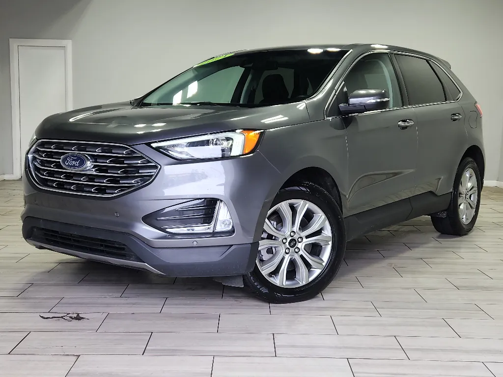 Gray 2024 Ford Edge Titanium for sale in Philadelphia, PA