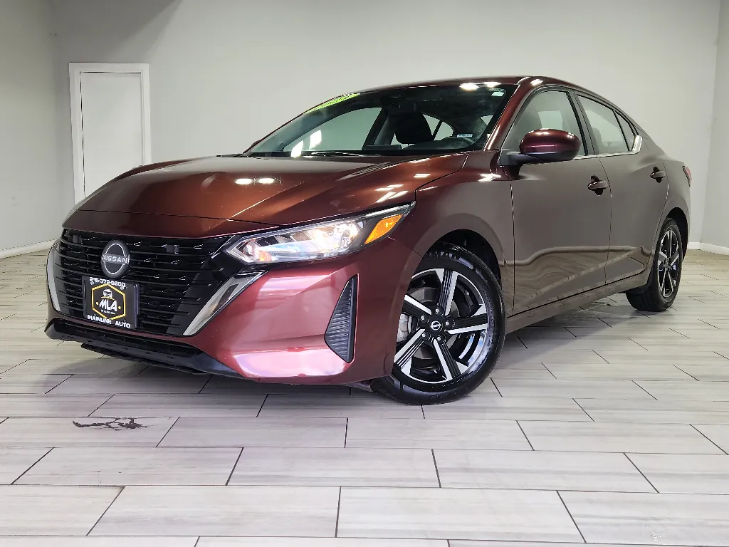 Red 2024 Nissan Sentra SV for sale in Philadelphia, PA