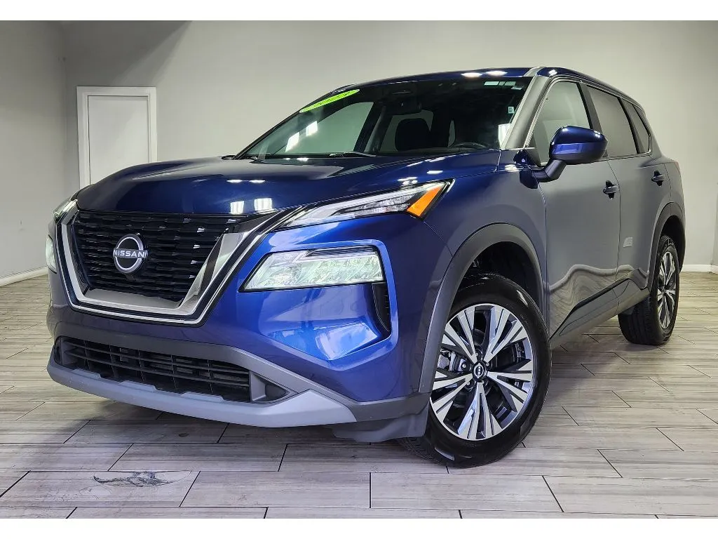 Blue 2023 Nissan Rogue SV for sale in Philadelphia, PA