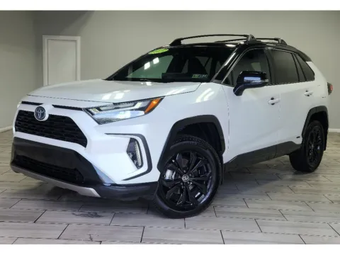 White 2023 Toyota RAV4 Hybrid XSE for sale in Philadelphia, PA