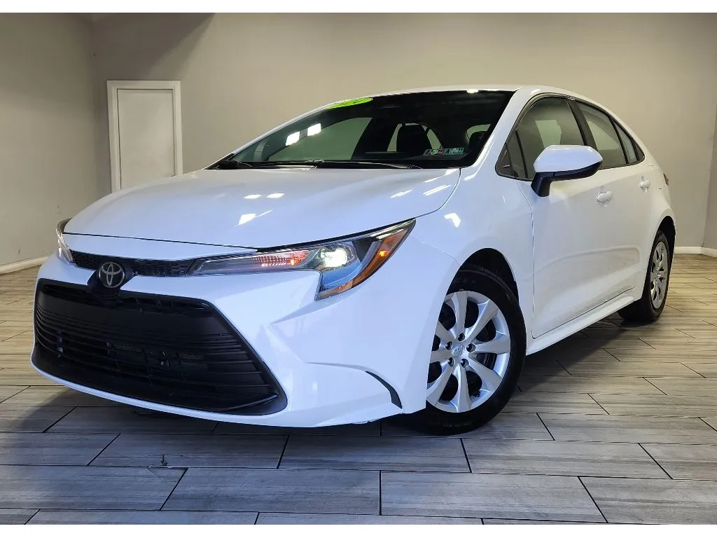 White 2024 Toyota Corolla LE for sale in Philadelphia, PA