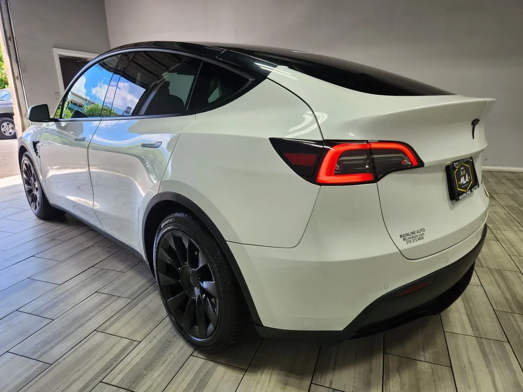 Another view of 2021 Tesla Model Y Long Range Dual Motor All-Wheel Drive for sale in Philadelphia, PA at Torresdale Ave