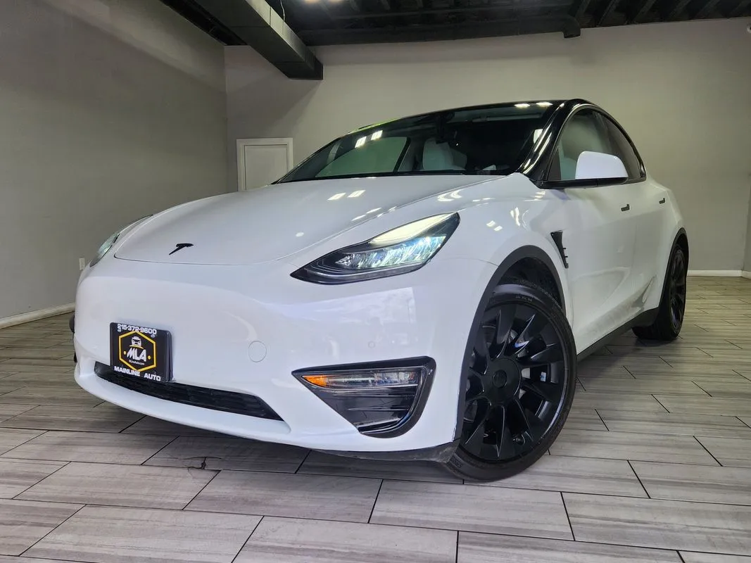 White 2021 Tesla Model Y Long Range Dual Motor All-Wheel Drive for sale in Philadelphia, PA