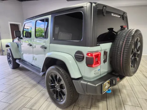 Another view of 2023 Jeep Wrangler 4xe Sahara 4x4 for sale in Philadelphia, PA at Torresdale Ave