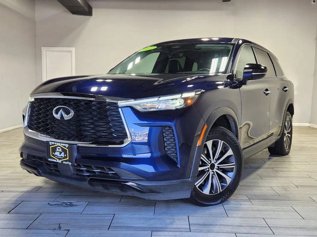 Blue 2023 INFINITI QX60 PURE AWD for sale in Philadelphia, PA