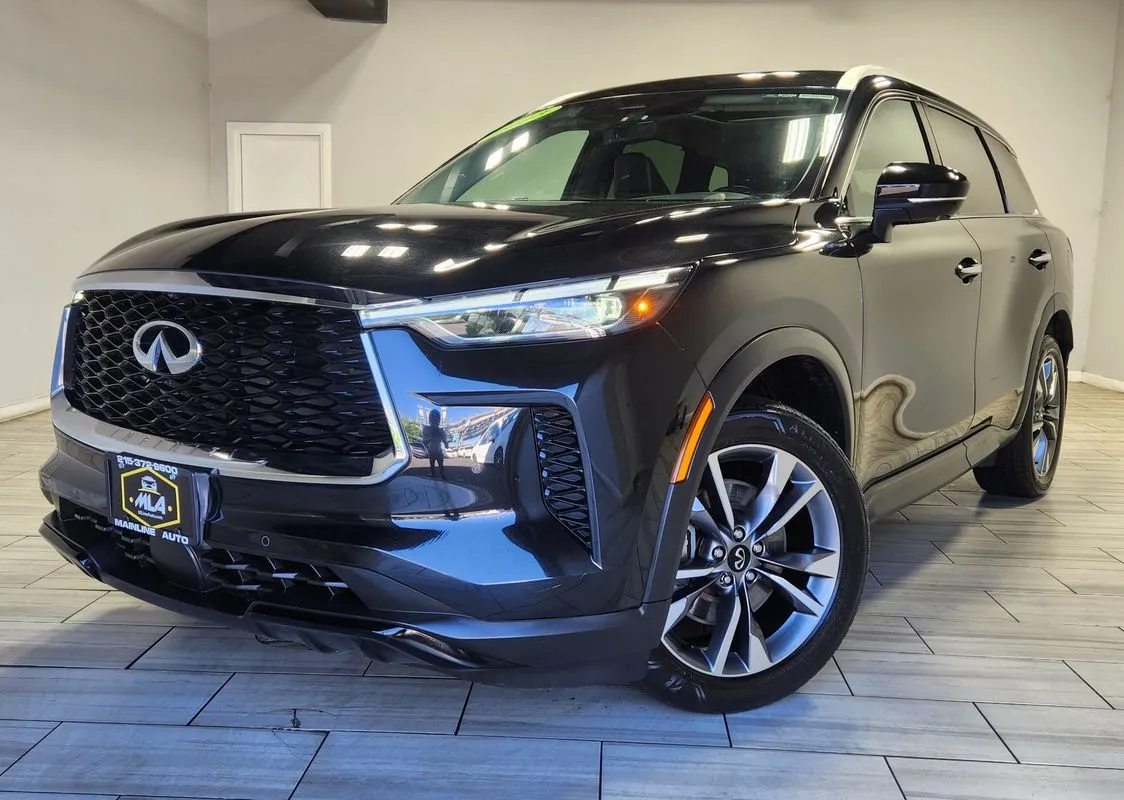 Black 2023 INFINITI QX60 LUXE AWD for sale in Philadelphia, PA