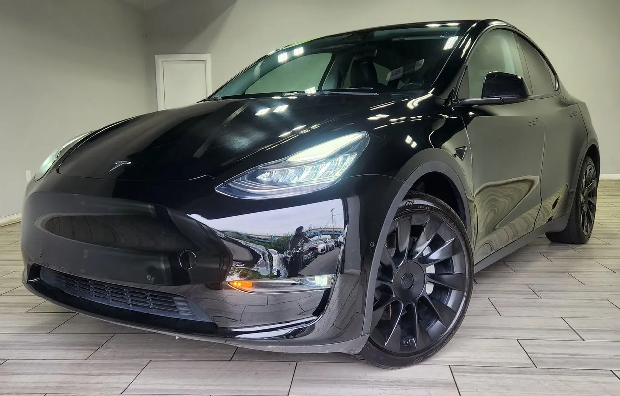 Black 2022 Tesla Model Y Long Range Dual Motor All-Wheel Drive for sale in Philadelphia, PA