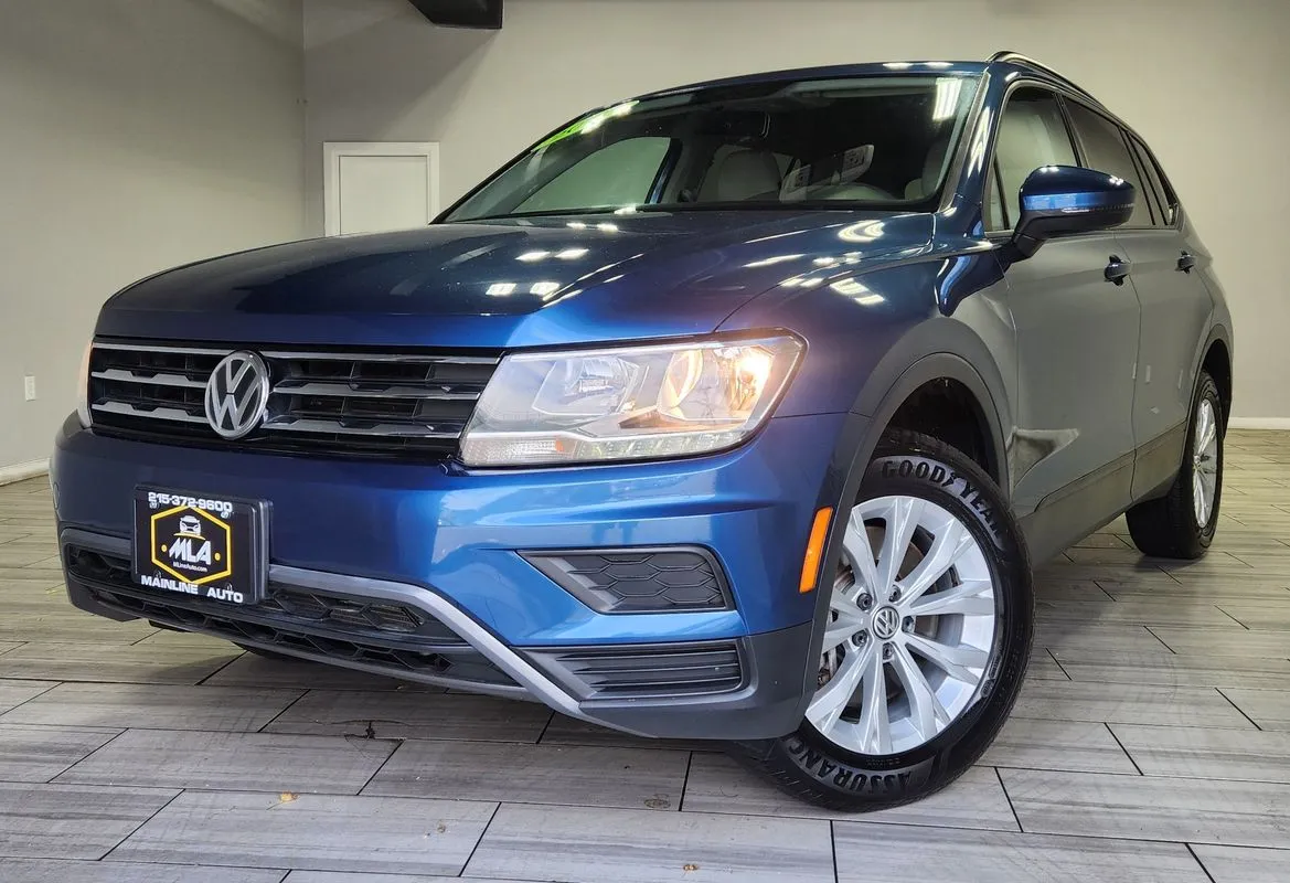 Blue 2020 Volkswagen Tiguan 2.0T S for sale in Philadelphia, PA