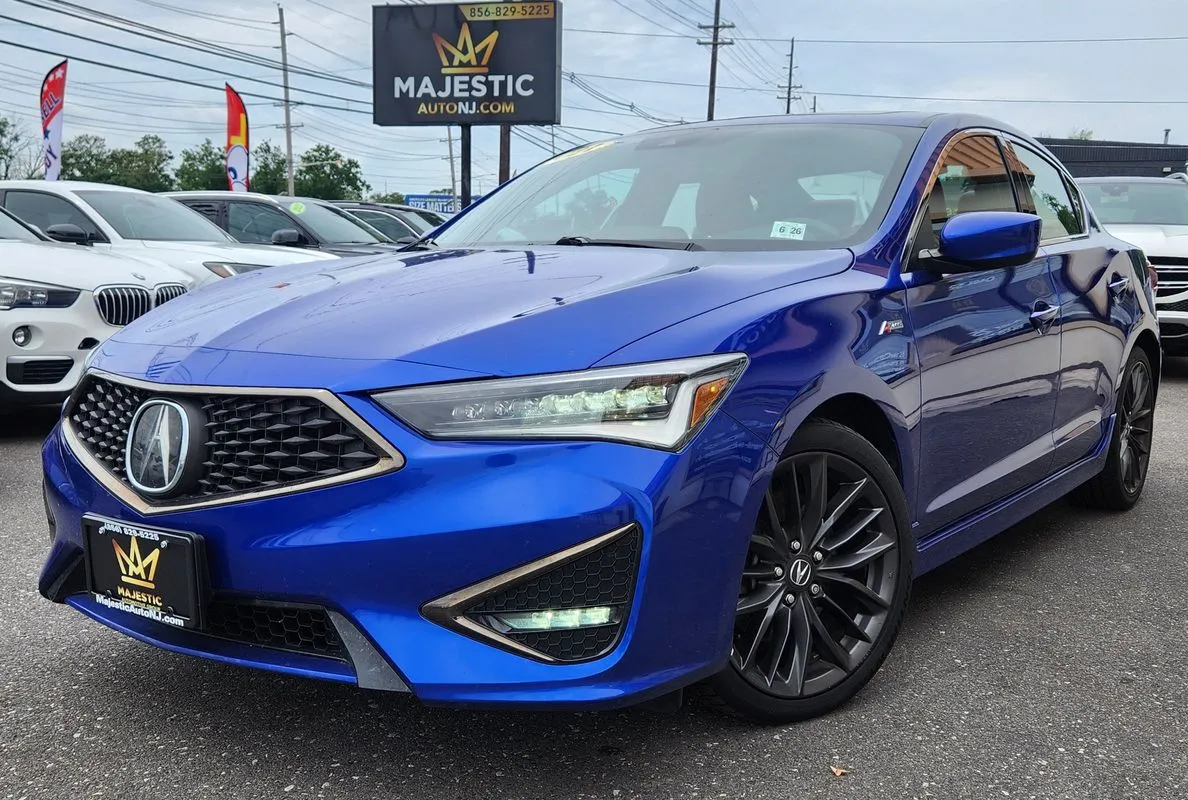 Blue 2021 Acura ILX Technology &amp; A-SPEC Packages for sale in Philadelphia, PA