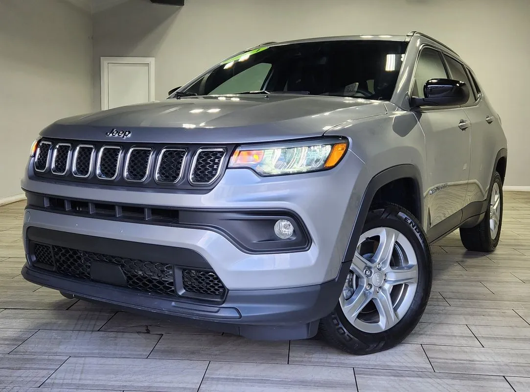 Silver 2024 Jeep Compass Latitude 4x4 for sale in Philadelphia, PA