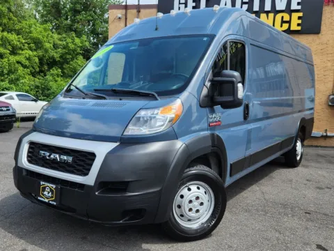 Silver 2019 Ram ProMaster 3500 Cargo Van High Roof 159" WB EXT for sale in Philadelphia, PA