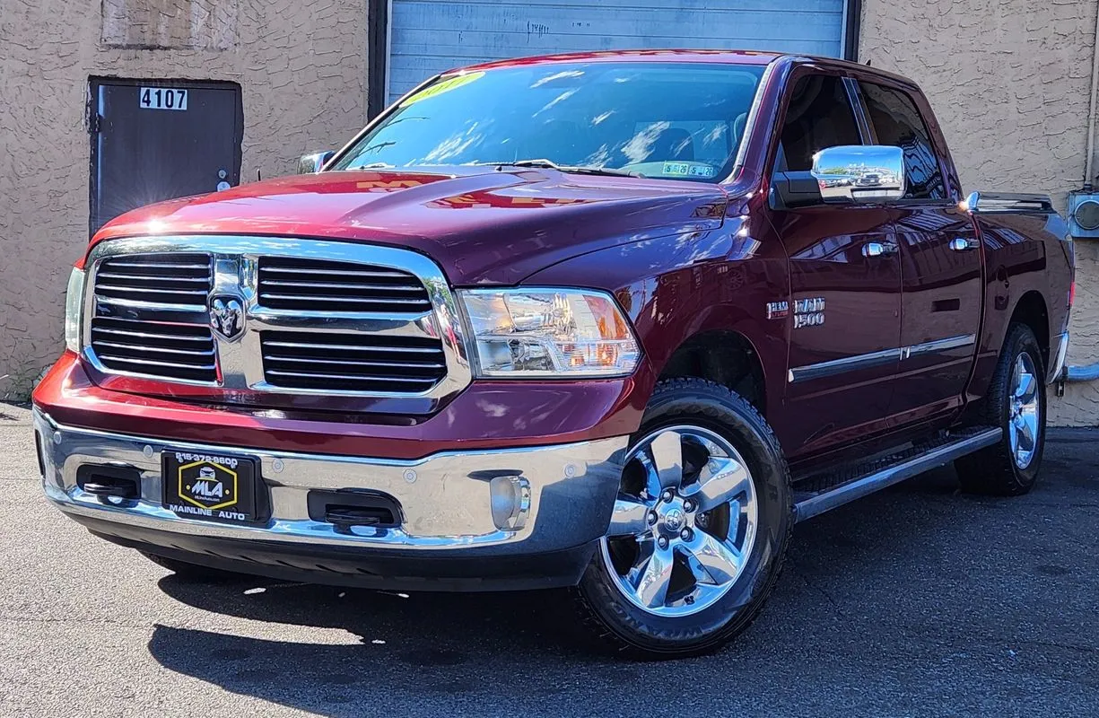 Red 2017 Ram 1500 Big Horn Crew Cab 4x4 5'7" Box for sale in Philadelphia, PA