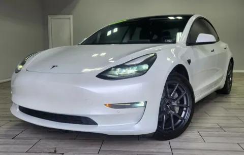 White 2021 Tesla Model 3 Long Range Dual Motor All-Wheel Drive for sale in Philadelphia, PA