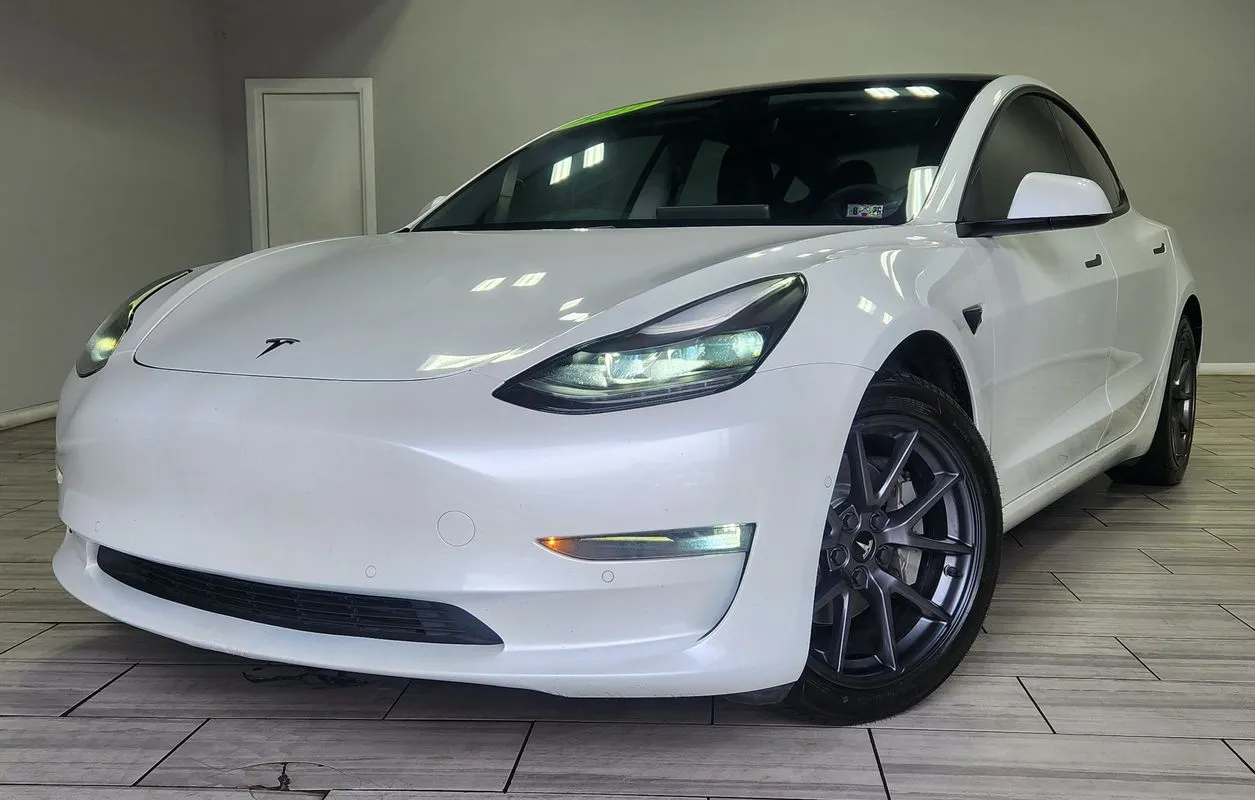 White 2021 Tesla Model 3 Long Range Dual Motor All-Wheel Drive for sale in Philadelphia, PA