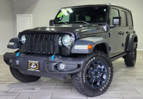 Gray 2023 Jeep Wrangler 4xe 4x4 for sale in Philadelphia, PA
