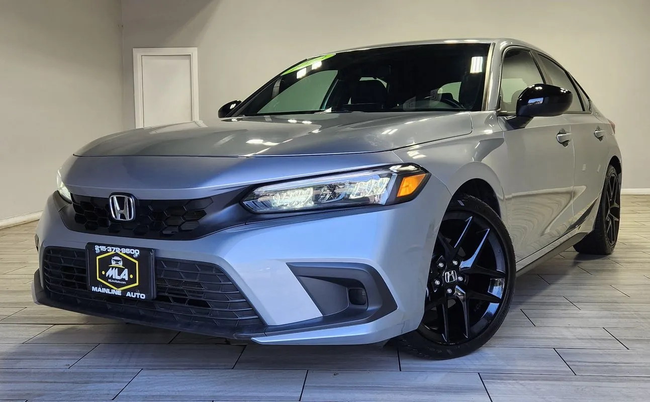 Silver 2023 Honda Civic Hatchback Sport for sale in Philadelphia, PA