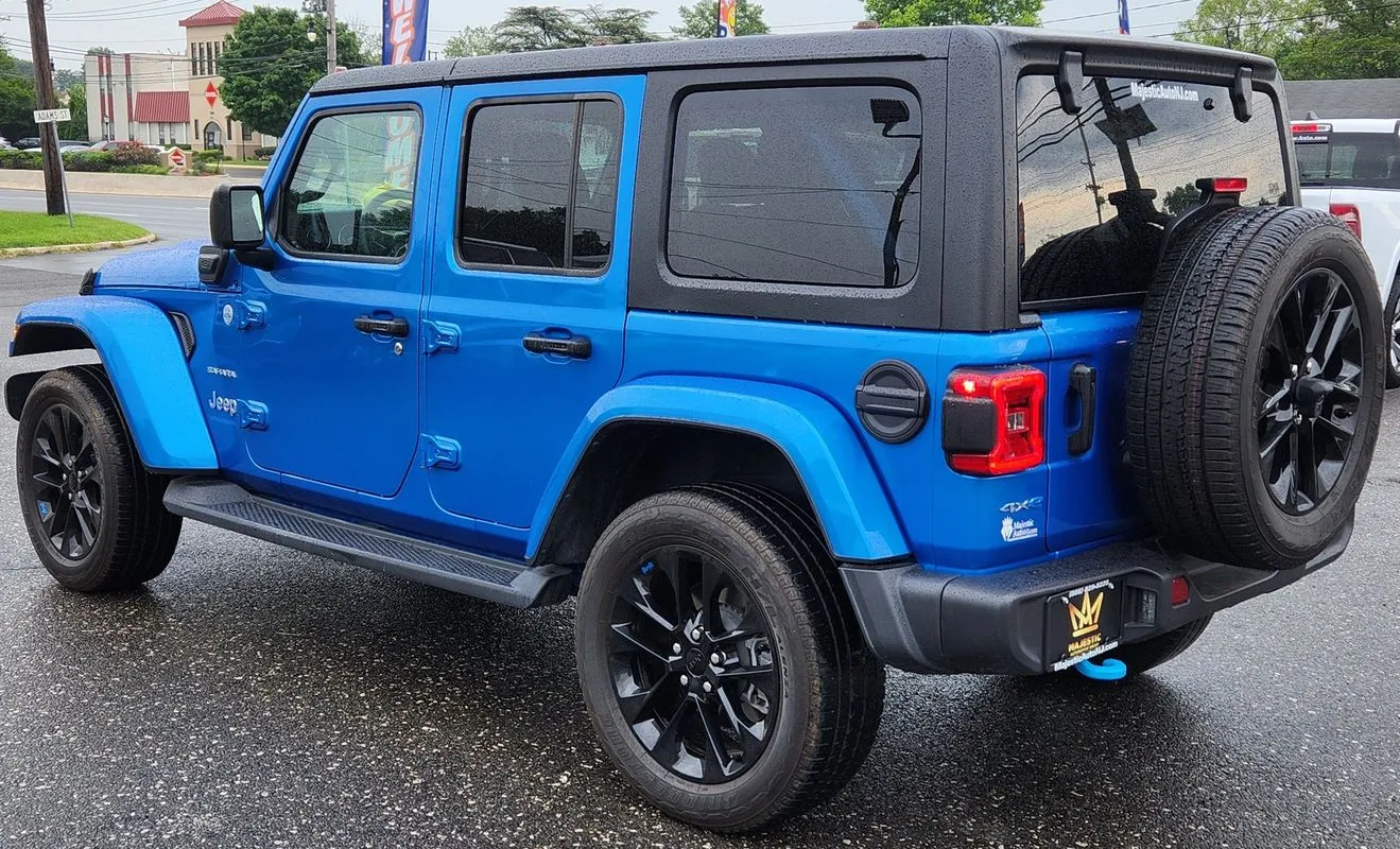 Another view of 2023 Jeep Wrangler 4xe Sahara 4x4 for sale in Philadelphia, PA at Torresdale Ave