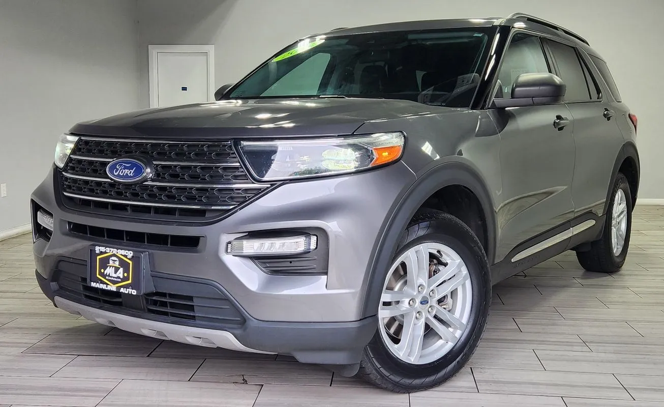 Gray 2022 Ford Explorer XLT for sale in Philadelphia, PA