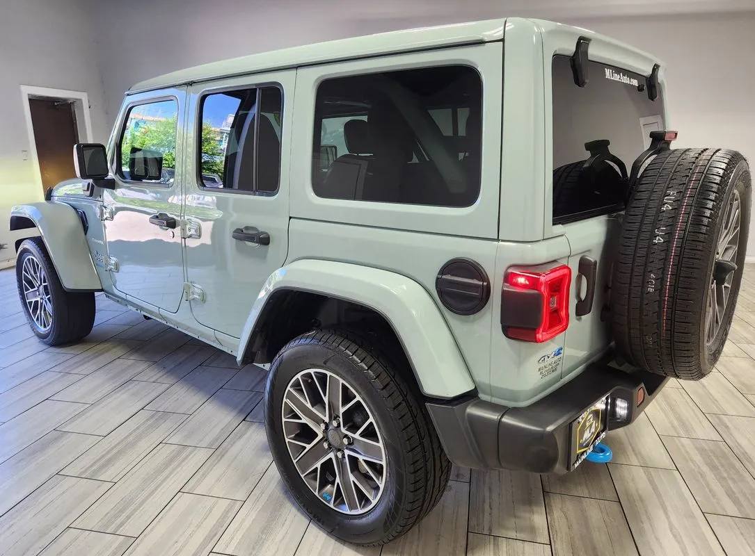 Another view of 2023 Jeep Wrangler 4xe Sahara 4x4 for sale in Philadelphia, PA at Torresdale Ave